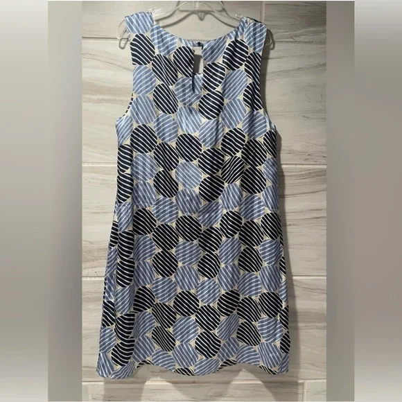 Women’s  TULLE Anthropologie Sleeveless Geometric Dress Size XL NWOT - Picture 4 of 11